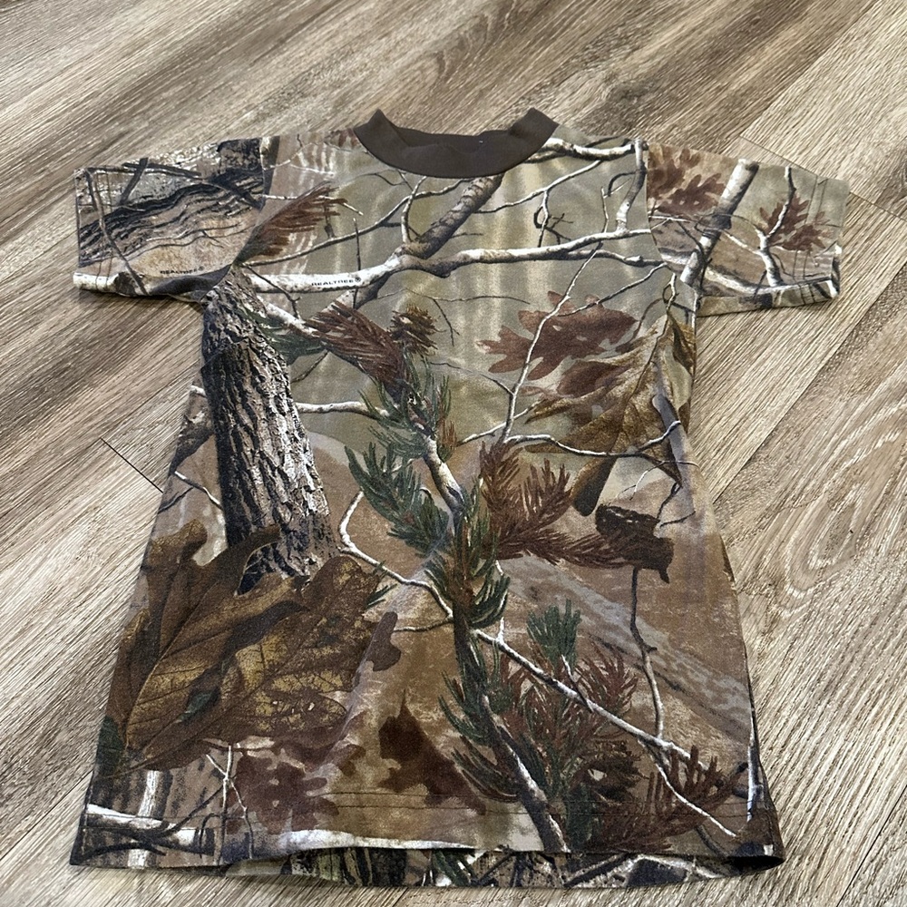Woodland Camo Kids T-Shirt